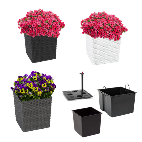 Blumenkübel xxl groß eckig - blumenkübel,